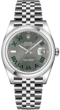 Load image into Gallery viewer, Rolex Datejust 36 Wimbledon Dial Jubilee Bracelet Unisex Watch 126200-0017