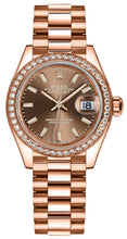 Load image into Gallery viewer, Rolex Lady-Datejust 28 Rose Gold Women's Watch 279135RBR-0005