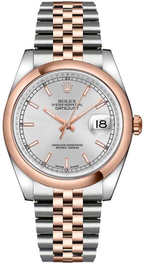 Rolex Datejust 36 Silver Dial Watch 116201