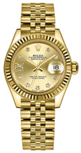 Load image into Gallery viewer, Rolex Lady-Datejust 28 Solid Gold Women's Watch 279178-0014