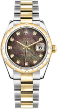 Load image into Gallery viewer, Rolex Datejust 31 Black Mother of Pearl Dial Women's 178343-0008