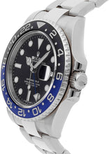 Load image into Gallery viewer, Rolex GMT-Master II Batman Oystersteel Men's Watch 116710BLNR-0002