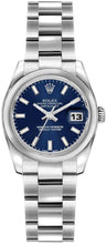 Load image into Gallery viewer, Rolex Lady-Datejust 26 Blue Dial Women's Watch 179160