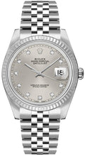 Load image into Gallery viewer, Rolex Datejust 36 Diamond Hour Markers Automatic Unisex Watch 16234