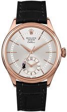 Load image into Gallery viewer, Rolex Cellini Dual Time Double Bezel Men's Watch 50525-0009