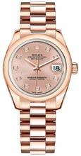 Load image into Gallery viewer, Rolex Datejust 31 Pink Dial Women's Watch 178245F-0010