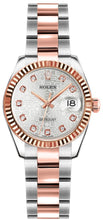 Load image into Gallery viewer, Rolex Lady-Datejust 26 Oyster Bracelet Rose Gold &amp; Steel Women's Watch 179171