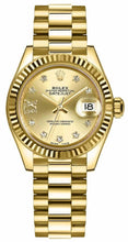 Load image into Gallery viewer, Rolex Lady-Datejust 28 Solid 18K Yellow Gold Women's Watch 279178-0013