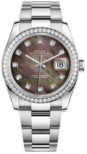 Load image into Gallery viewer, Rolex Datejust 36 Women's Pearl Watch 116244-0019