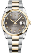 Load image into Gallery viewer, Rolex Datejust 36 Steel Diamond Dial Watch 116203-0138