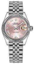 Load image into Gallery viewer, Rolex Lady-Datejust 28 Pink Roman Numeral Women's Watch 279174-0017