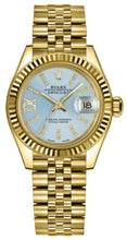 Load image into Gallery viewer, Rolex Lady-Datejust 28 Blue Diamond Women's Watch 279178-0010