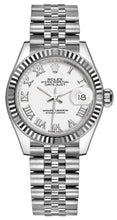 Load image into Gallery viewer, Rolex Lady-Datejust 28 White Roman Numeral Women's Watch 279174-0019