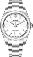 Load image into Gallery viewer, Rolex Oyster Perpetual 39 White Dial Men's Watch 114300-0004