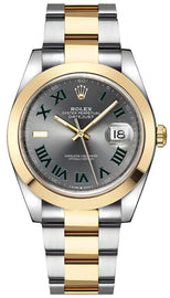 Rolex Datejust 41 Wimbledon Dial Men's Watch 126303-0019