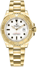 Load image into Gallery viewer, Rolex Yacht-Master 35 Gold Watch 168628