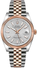 Load image into Gallery viewer, Rolex Datejust 36 Silver Fluted Motif Dial Luxury Watch 126231-0033