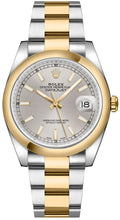 Load image into Gallery viewer, Rolex Datejust 36 Silver Dial Oyster Bracelet Watch 116203-0131