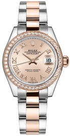 Rolex Datejust 31 Rose Dial Two Tone Women's Watch 278381RBR-0001