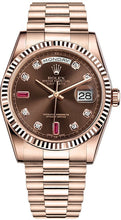 Load image into Gallery viewer, Rolex Day-Date 36 Rose Gold Luxury Watch 118235-0093