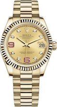 Load image into Gallery viewer, Rolex Datejust 31 Solid Gold Watch 178278-0127