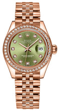 Load image into Gallery viewer, Rolex Lady-Datejust 28 Rose Gold Watch 279135RBR
