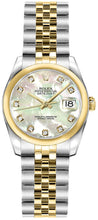Load image into Gallery viewer, Rolex Lady-Datejust 26 Mother of Pearl Diamond Women's Watch 179163