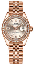 Load image into Gallery viewer, Rolex Lady-Datejust 28 Solid 18K Rose Gold Watch 279135RBR-0004
