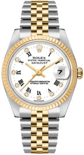 Load image into Gallery viewer, Rolex Datejust 36 Steel &amp; Yellow Gold Unisex Watch 16233
