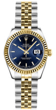 Load image into Gallery viewer, Rolex Lady-Datejust 26 Blue Dial Watch 179173