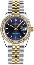 Load image into Gallery viewer, Rolex Datejust 31 Blue Dial Jubilee Bracelet Watch 178383