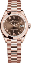 Load image into Gallery viewer, Rolex Lady-Datejust 28 Domed Bezel Watch 279165-0013