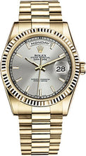 Load image into Gallery viewer, Rolex Day-Date 36 Silver Dial Automatic Watch 118238-0106