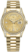 Load image into Gallery viewer, Rolex Day-Date 36 Solid 18K Yellow Gold Watch 118388-0038