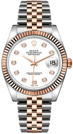 Rolex Datejust 36 White Diamond Dial Watch 116231-0060