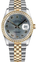 Load image into Gallery viewer, Rolex Datejust 36 Diamond Bezel Luxury Watch 116243
