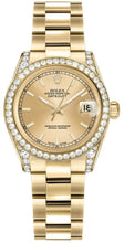 Load image into Gallery viewer, Rolex Datejust 31 Diamond Bezel Watch 178158-0088
