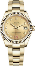Load image into Gallery viewer, Rolex Datejust 31 Solid Yellow Gold Women's Watch 178278-0133
