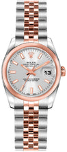 Load image into Gallery viewer, Rolex Lady-Datejust 26 Silver Dial Women's Watch 179161