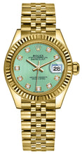 Load image into Gallery viewer, Rolex Lady-Datejust 28 Green Dial Watch 279178-0028