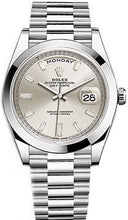 Load image into Gallery viewer, Rolex Day-Date 40 Silver Dial Platinum Watch 228206-0012