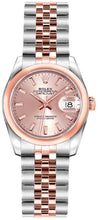 Load image into Gallery viewer, Rolex Lady-Datejust 26 Rose Gold &amp; Steel Pink Dial Women's Watch 179161