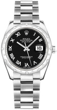 Load image into Gallery viewer, Rolex Datejust 31 Black Roman Numeral Dial Women's Watch 178344-0013