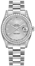 Load image into Gallery viewer, Rolex Day-Date 36 Silver Dial Gold Watch 118389-0076