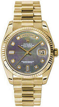 Load image into Gallery viewer, Rolex Day-Date 36 Diamond Solid Gold Watch 118238