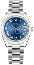 Load image into Gallery viewer, Rolex Datejust 31 Blue Dial Roman Numerals Women's Watch 278240-0017