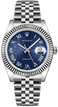 Load image into Gallery viewer, Rolex Datejust 36 Blue Roman Numeral Watch 116234