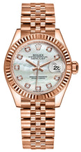 Load image into Gallery viewer, Rolex Lady-Datejust 28 Diamond Pearl Women's Watch 279175-0018