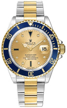 Load image into Gallery viewer, Rolex Submariner Date Serti Dial Men's Watch 16613