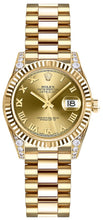 Load image into Gallery viewer, Rolex Lady-Datejust 26 Solid Gold Women's Watch 179238